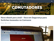 Tablet Screenshot of comutadores.com.br